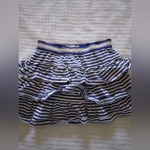 Mini boden striped skkrt size 4 5